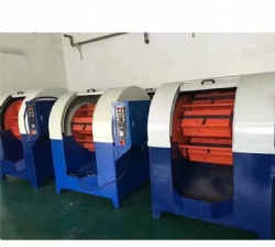 Screw Metal Grinding Deburring Machine Rotating Barrel Centrifugal Deburring & Polishing Machine